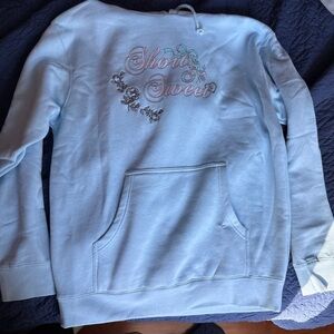 BRAND NEW NEVER WORN OFFICIAL SABRINA CARPENTER SHORT N SWEET TOUR HOODIE